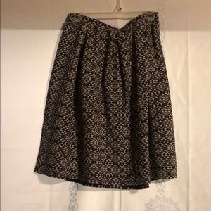 Black and White pattern Skirt